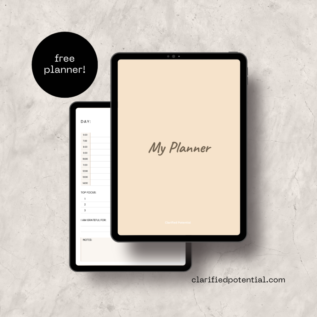 Free digital planner templates GoodNotes for 2025